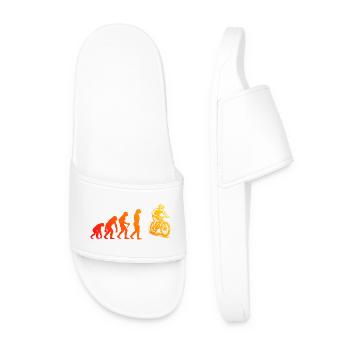 Direct Mountain Bike Statement - Men’s Pool Sliders - white - Front