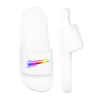 Mother-in-law 2026, best mother-in-law ever - Men’s Pool Sliders - white - Front