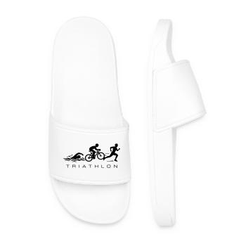 Triathlon Sport Triathlete - Claquettes Homme - blanc - Devant