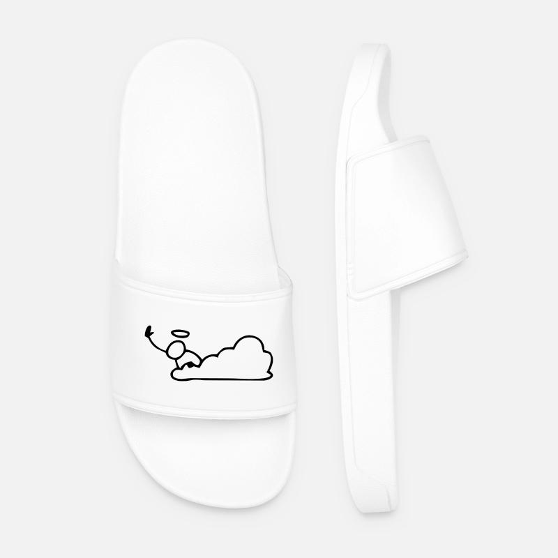 Funny - Männer Badelatschen - Weiß
