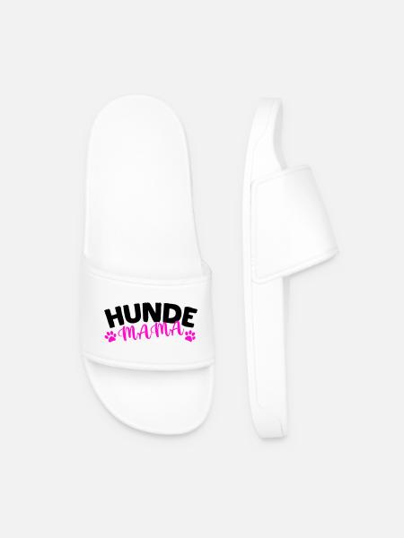 Hunde Mama - Männer Badelatschen - Weiß