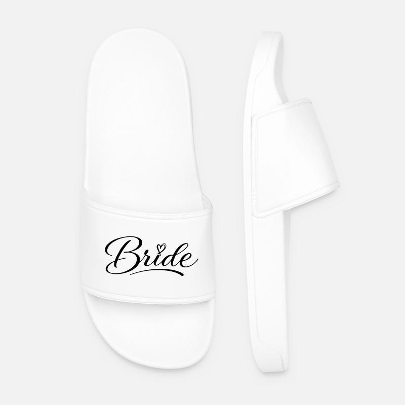Bride - Männer Badelatschen - Weiß