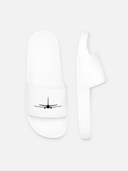 Aircraft - Men’s Pool Sliders - white