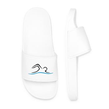 SCHWIMMEN - Männer Badelatschen - Weiß - Vorne