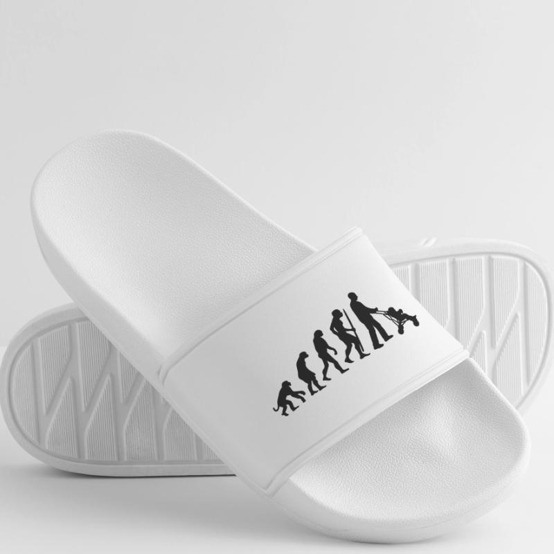 Evolution de la super-papa Claquettes Homme
