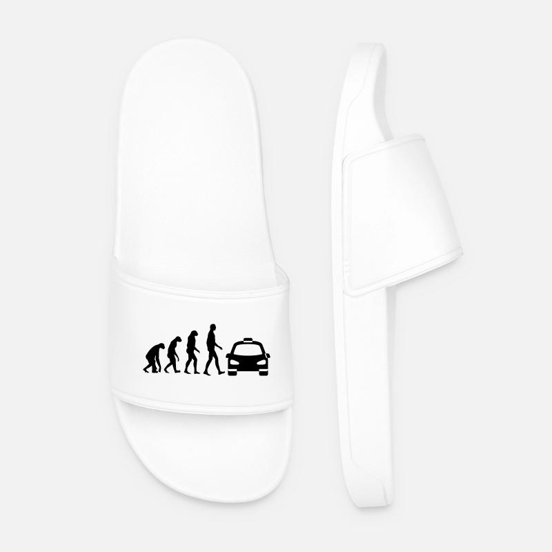 Taxi - Männer Badelatschen - Weiß