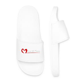 FÊTE DES MÈRES. BONNE FÊTE MAMAN. JE T'AIME MAMAN. - Claquettes Homme - blanc - Devant