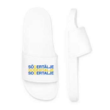 SÖDERTÄLJE - Sweden - Swedish flag - Men’s Pool Sliders - white - Front