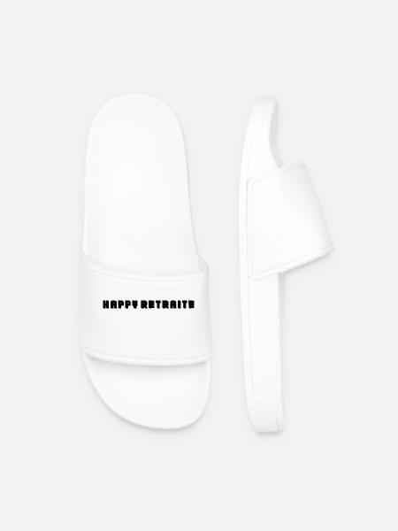 RETRAITE. RETRAITE. RETRAITEE. RETRAITE - Claquettes Homme - blanc