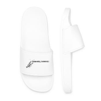 Homard, j'arrive ! - Claquettes Homme - blanc - Devant