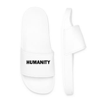 Humanity - Männer Badelatschen - Weiß - Vorne