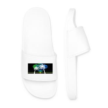heatwave - Men’s Pool Sliders - white - Front