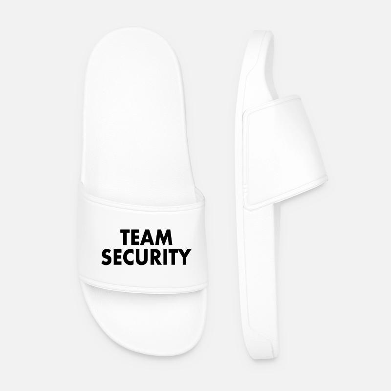 Team security - Men’s Pool Sliders - white