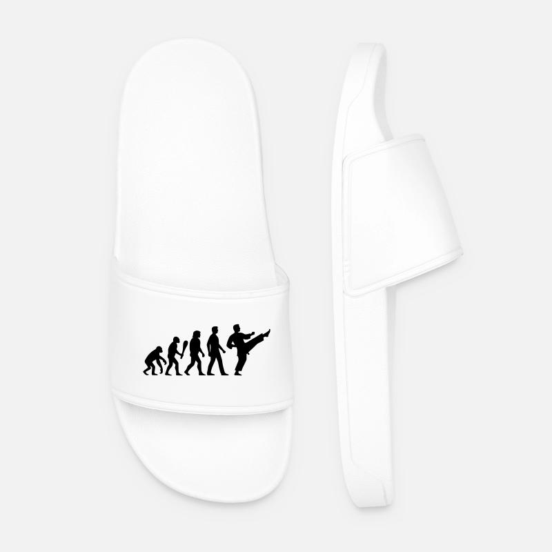 Karate Evolution - Men’s Pool Sliders - white