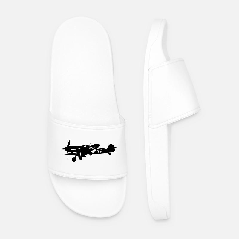 Bf-109 - Men’s Pool Sliders - white