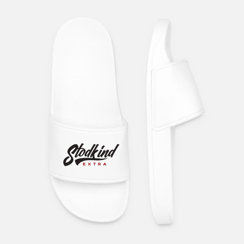 Stodkind Extra Black - Männer Badelatschen - Weiß