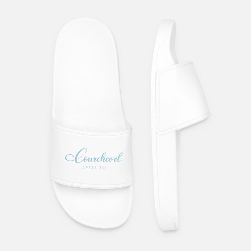 COURCHEVEL - Men’s Pool Sliders - white