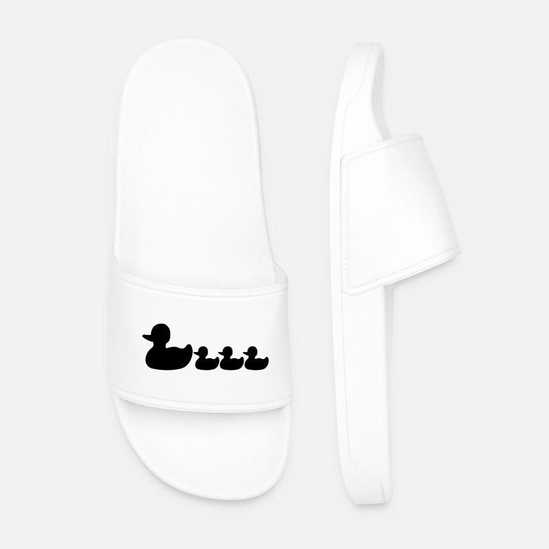 ducks - Men’s Pool Sliders - white