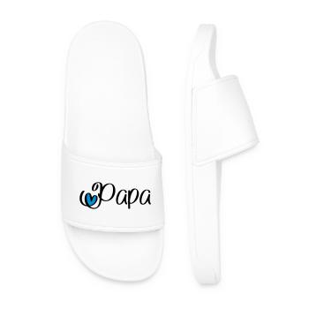 Papa - Claquettes Homme - blanc - Devant