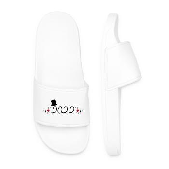 2022 - Männer Badelatschen - Weiß - Vorne
