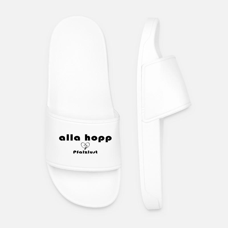 alla hopp - Men’s Pool Sliders - white