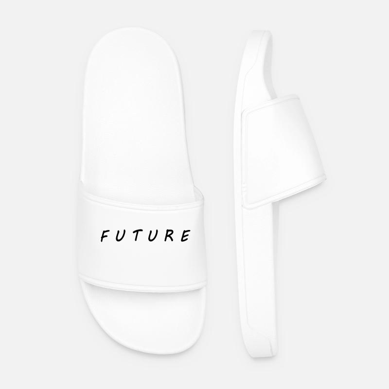 Future - Männer Badelatschen - Weiß