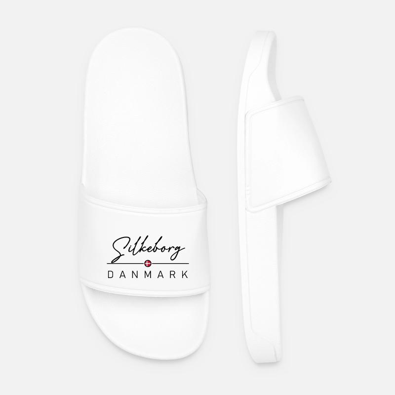 Dänemark - Silkeborg - Danmark - Denmark - Men’s Pool Sliders - white