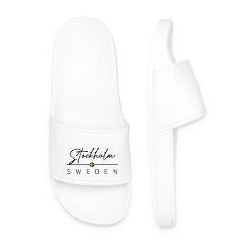 Schweden - Stockholm - Suède - Sverige - Claquettes Homme - blanc - Devant