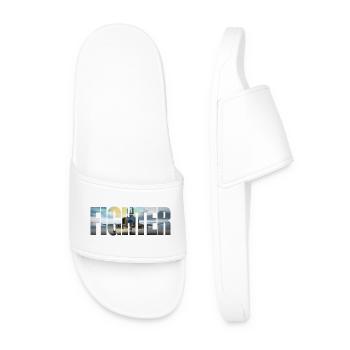 Fighter F-4 Phantom - Men’s Pool Sliders - white - Front