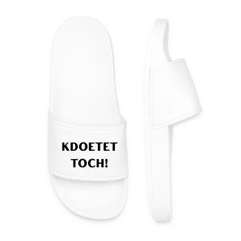 KDOETETTOCH – Chemise rebelle d’Anvers - Claquettes Homme - blanc - Devant