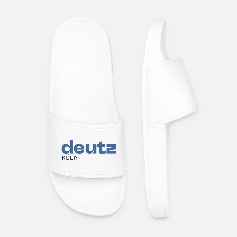 Deutz Cologne - District - Men’s Pool Sliders - white