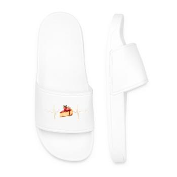 Cake - Men’s Pool Sliders - white - Front