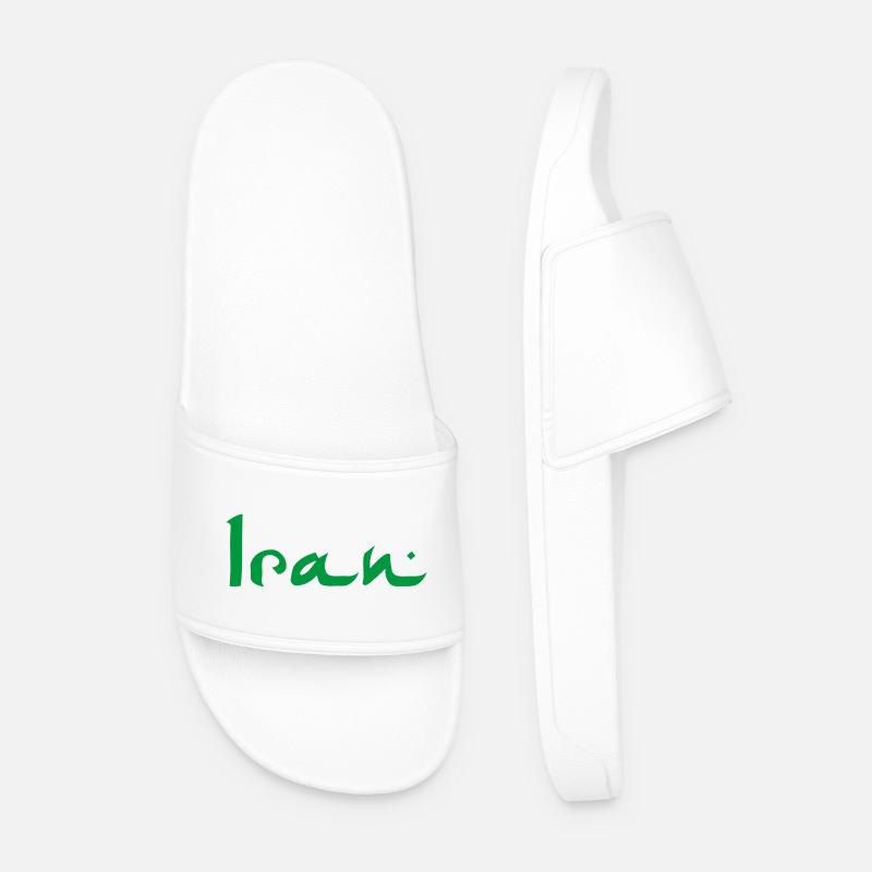 Iran - Männer Badelatschen - Weiß