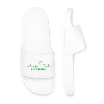 Ferme Heartbeat du Village du Village du Tracteur - Claquettes Homme - blanc - Devant