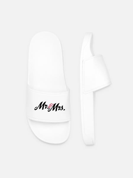 mariage - Claquettes Homme - blanc