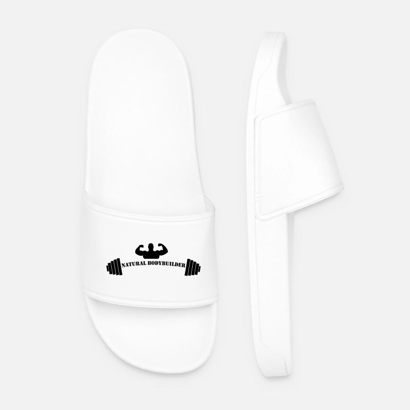 Workout Day - Männer Badelatschen - Weiß