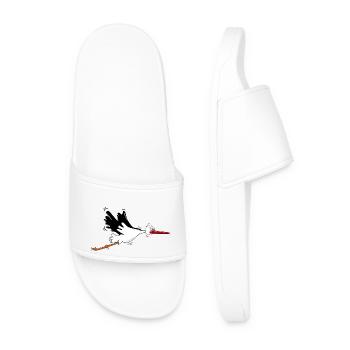 Animal Stork Alsace - Men’s Pool Sliders - white - Front