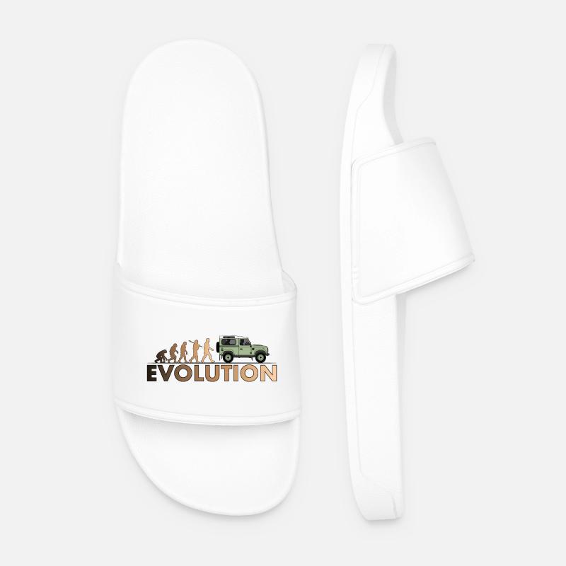 Defender 90 Evolution - Men’s Pool Sliders - white