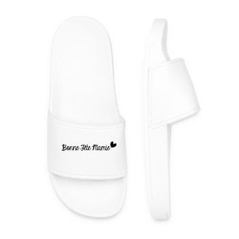 BONNE FÊTE MAMIE. SUPER MAMIE. MAMIE. FÊTE - Claquettes Homme - blanc - Devant