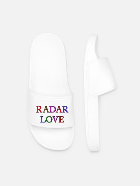 Amour radar - Claquettes Homme - blanc