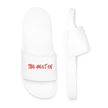 MAMIE. FÊTE DES MÈRES. BONNE FÊTE MAMIE. JE T'AIME - Claquettes Homme - blanc - Devant