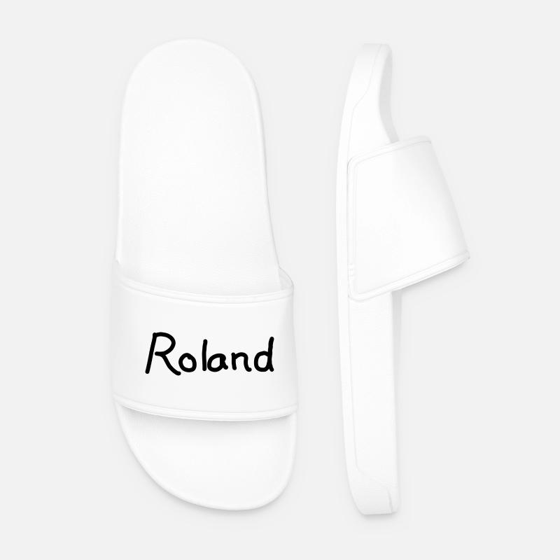 Roland - Männer Badelatschen - Weiß