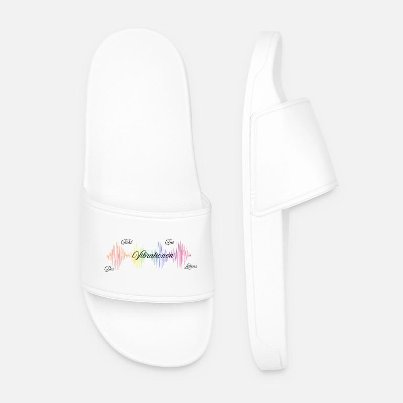Vibration - Männer Badelatschen - Weiß