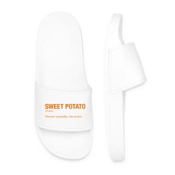 SWEET POTATO - Männer Badelatschen - Weiß - Vorne