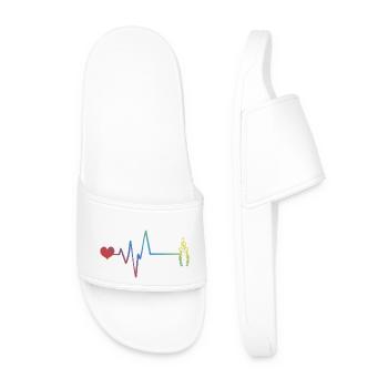 Forceps Pulse Heartbeat Tool - Men’s Pool Sliders - white - Front