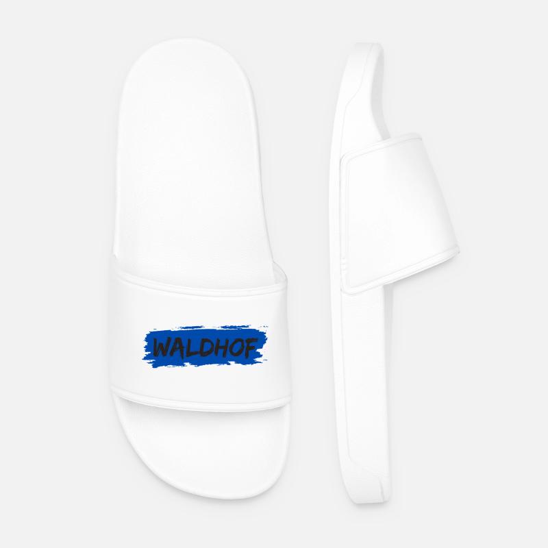 Waldhof - Männer Badelatschen - Weiß