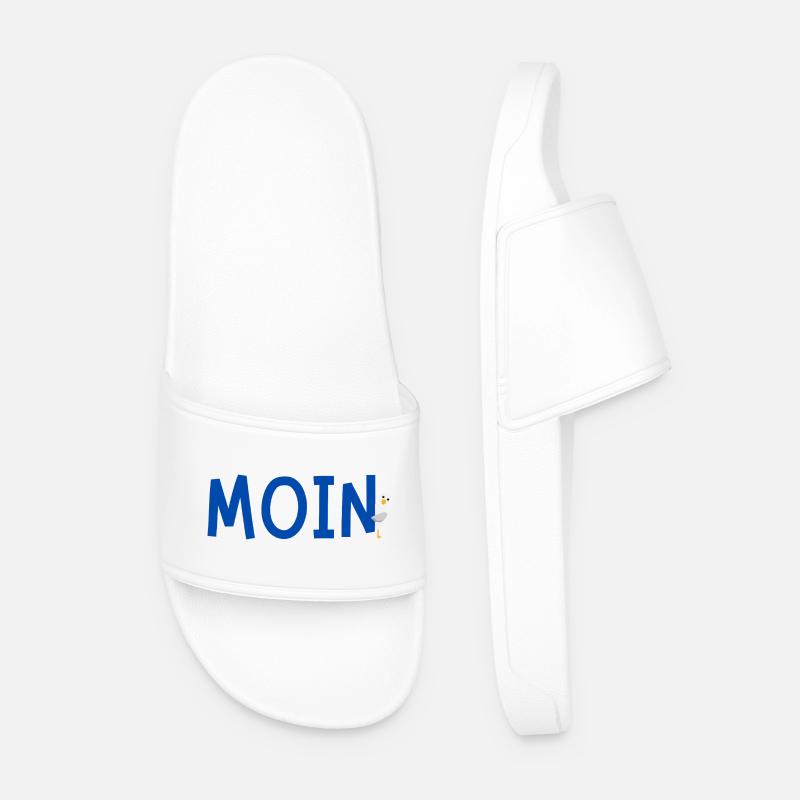 MOIN - Männer Badelatschen - Weiß