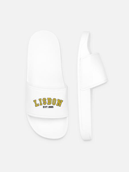 Lisbon Est. 2005 - Men’s Pool Sliders - white