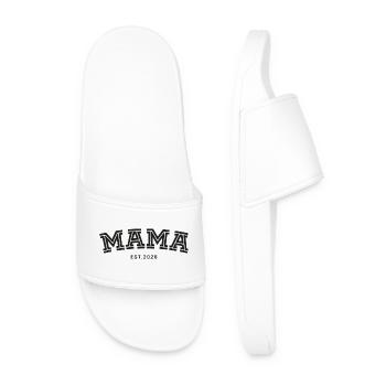Mama geest. 2026 - Männer Badelatschen - Weiß - Vorne