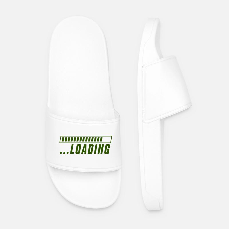 Loading - Men’s Pool Sliders - white
